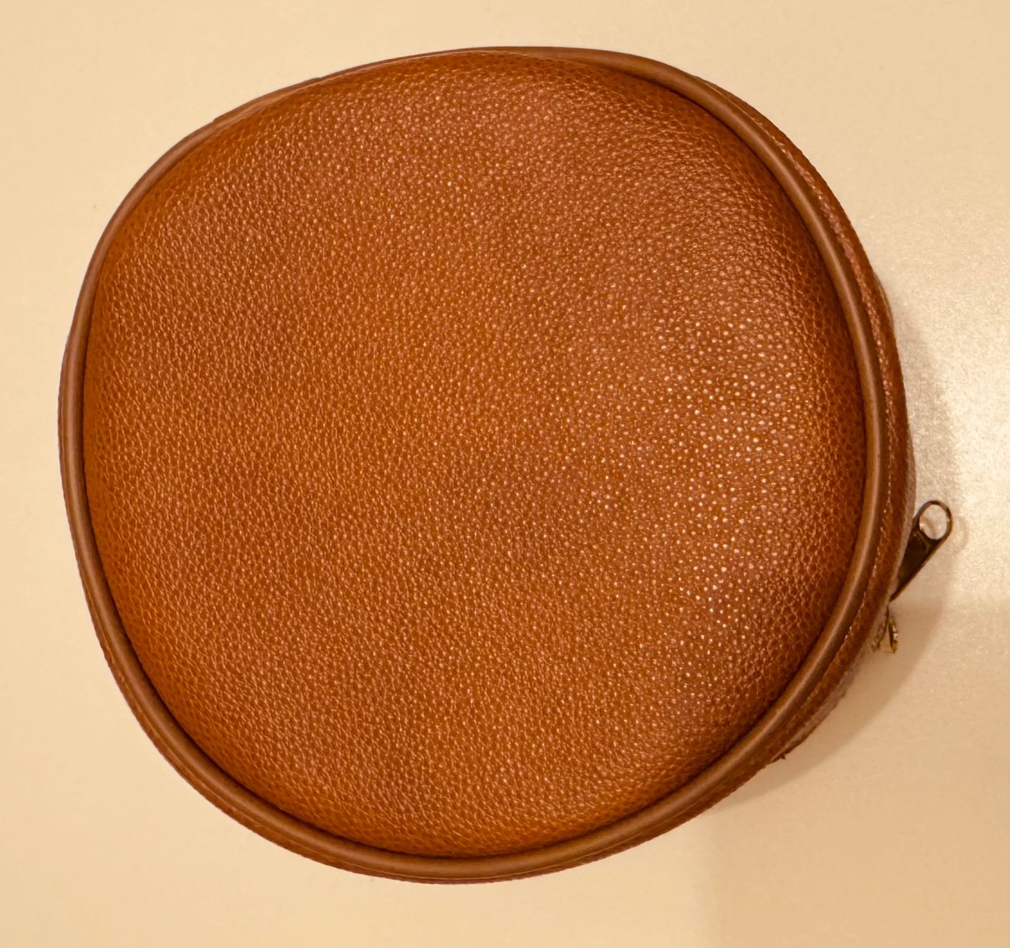 Custodie per cosmetici: Vanity case, trousse neuve avec miroir, couleur cognac – Nuovo e nell'imballaggio originale da Genève venduto da Murmurs 6