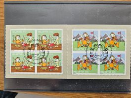 2014: Vierer ET Garfield Nr.1518-19 für 2.--
