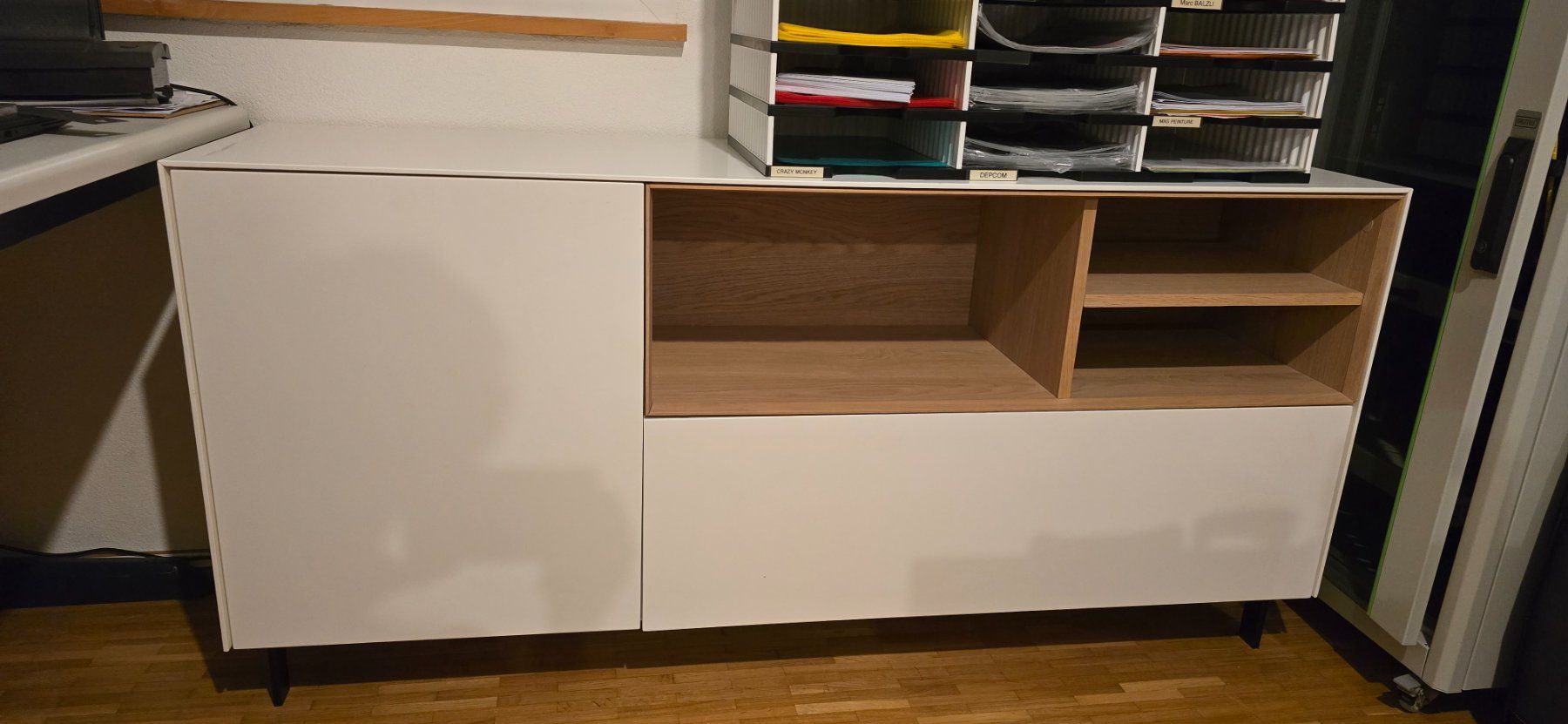 Pfister Kommoden: Buffet design blanc Molina de Pfister – Neu (gemäss Beschreibung) aus Farvagny-le-Grand von Ennesserc20 3