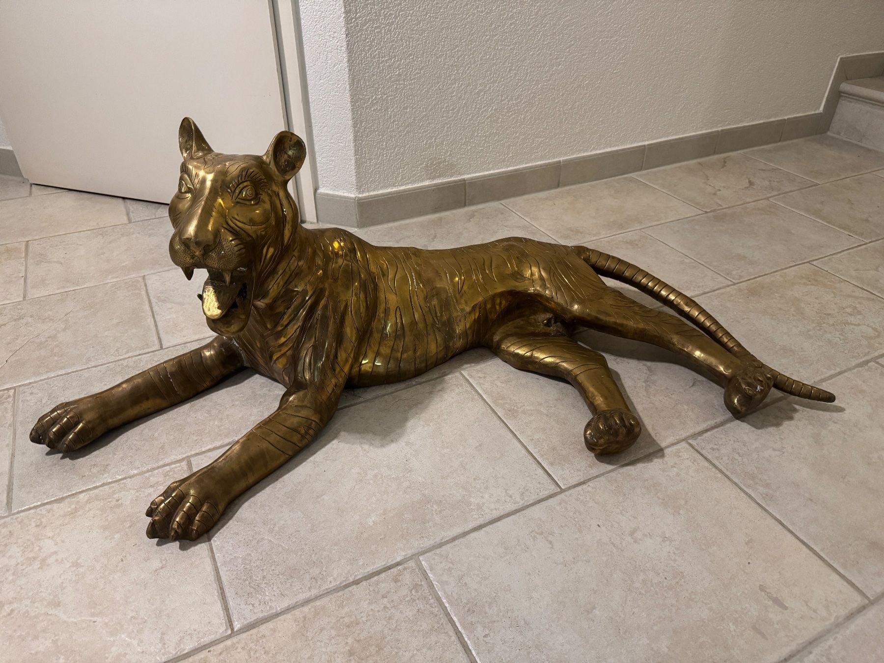 Sculture & Statue: Löwe Messing Skulptur 34 Kg – Usato da Horgen venduto da Auction-Kings 5