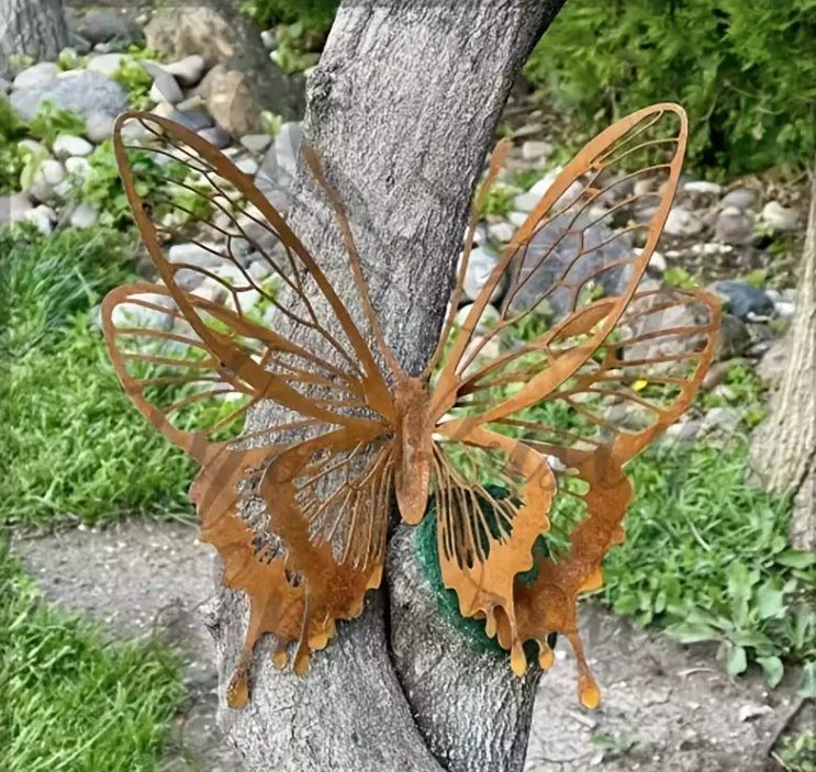 Tutte le decorazioni: Schmetterling rostig – Nuovo e nell'imballaggio originale da Gerlafingen venduto da Tsuru 2