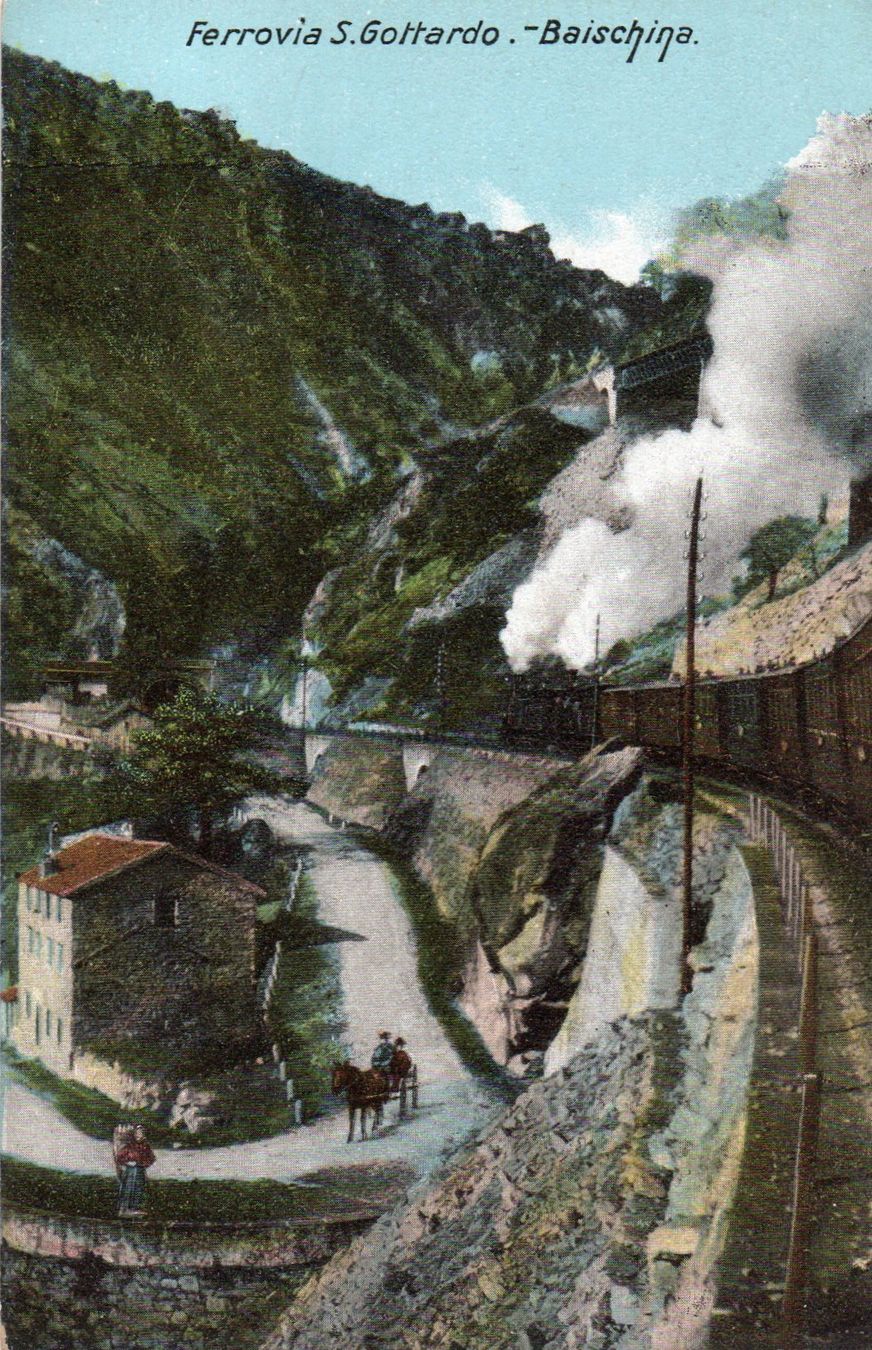 Cartoline postali: Ferrovia S.Gottardo - Biaschina – Nuovo (secondo la descrizione) da Melano venduto da pisonsdro