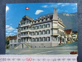 BUOCHS HOTEL KRONE 1981 AK WAR GENADELT ONW