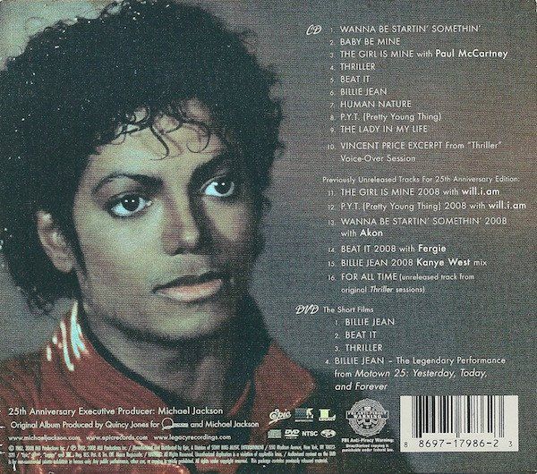 CDs: Jackson Michael: Thriller CD/DVD – Neu und originalverpackt aus Steinhausen von Vilivinili 1