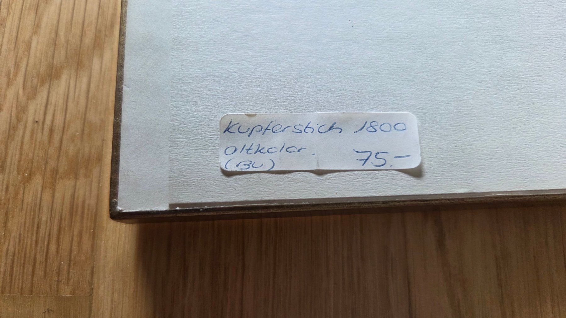 Stiche: Kupferstich Rose um 1800 – Gebraucht aus Muri b. Bern von Nydegg3 3