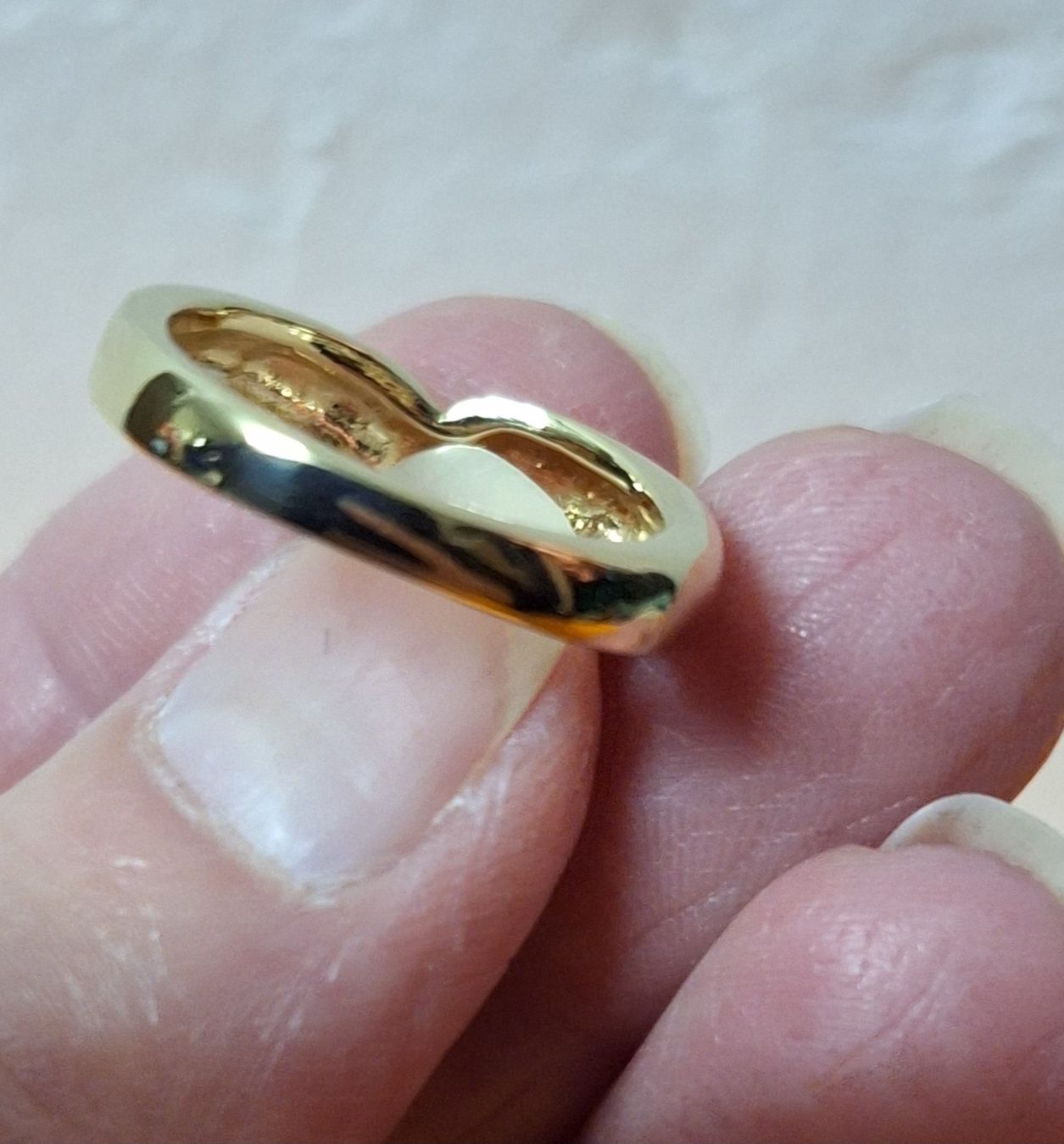 Anelli: LR Modeschmuck Vintage ca. 1990 / goldfarben Gr. 54 – Usato da Muri AG venduto da Edlerweiss 6