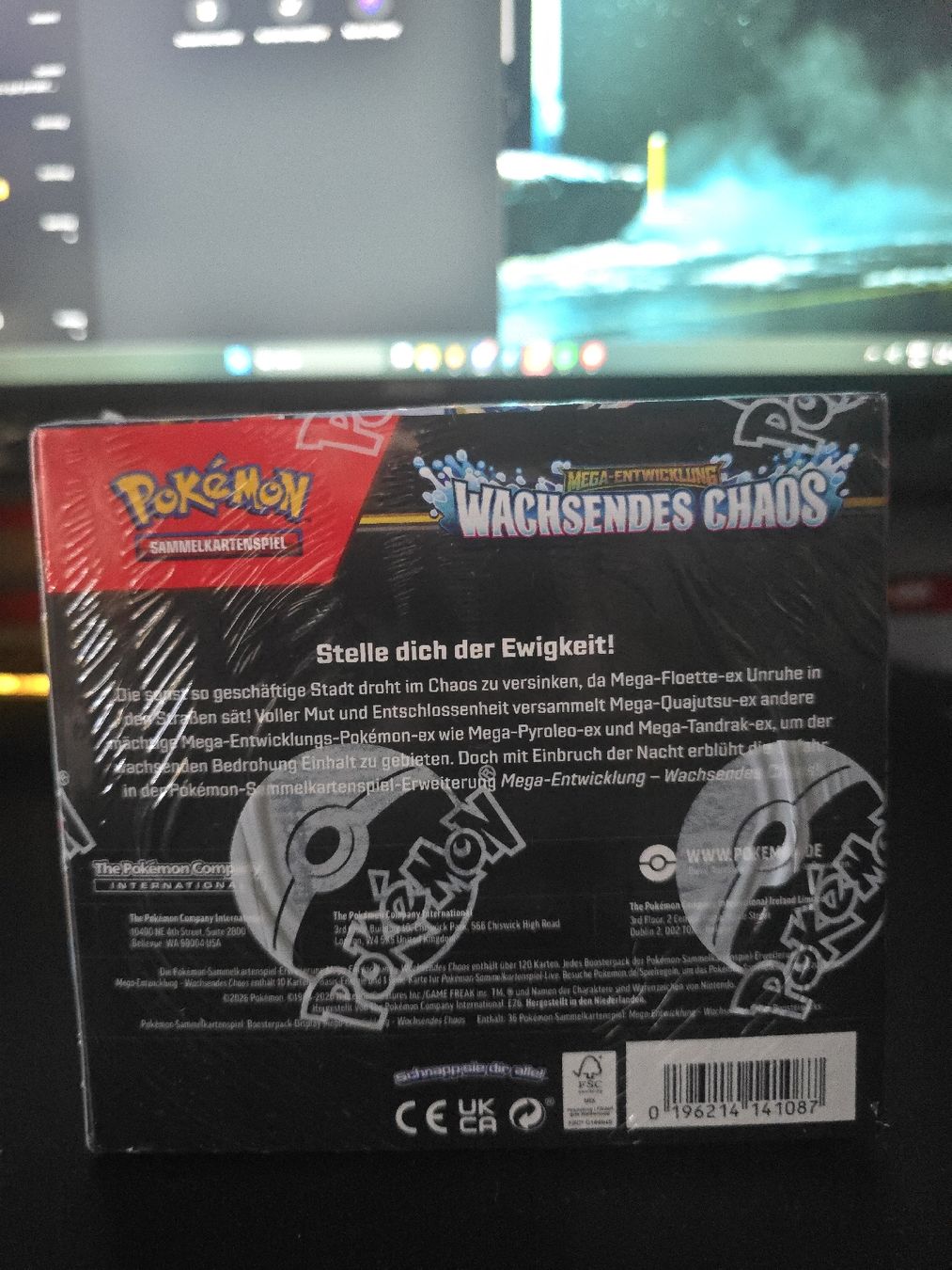 Pokémon Carte collezionabili: Pokemon - Wachsendes Chaos Display – Nuovo e nell'imballaggio originale da Neuhausen venduto da eli_prs6 2