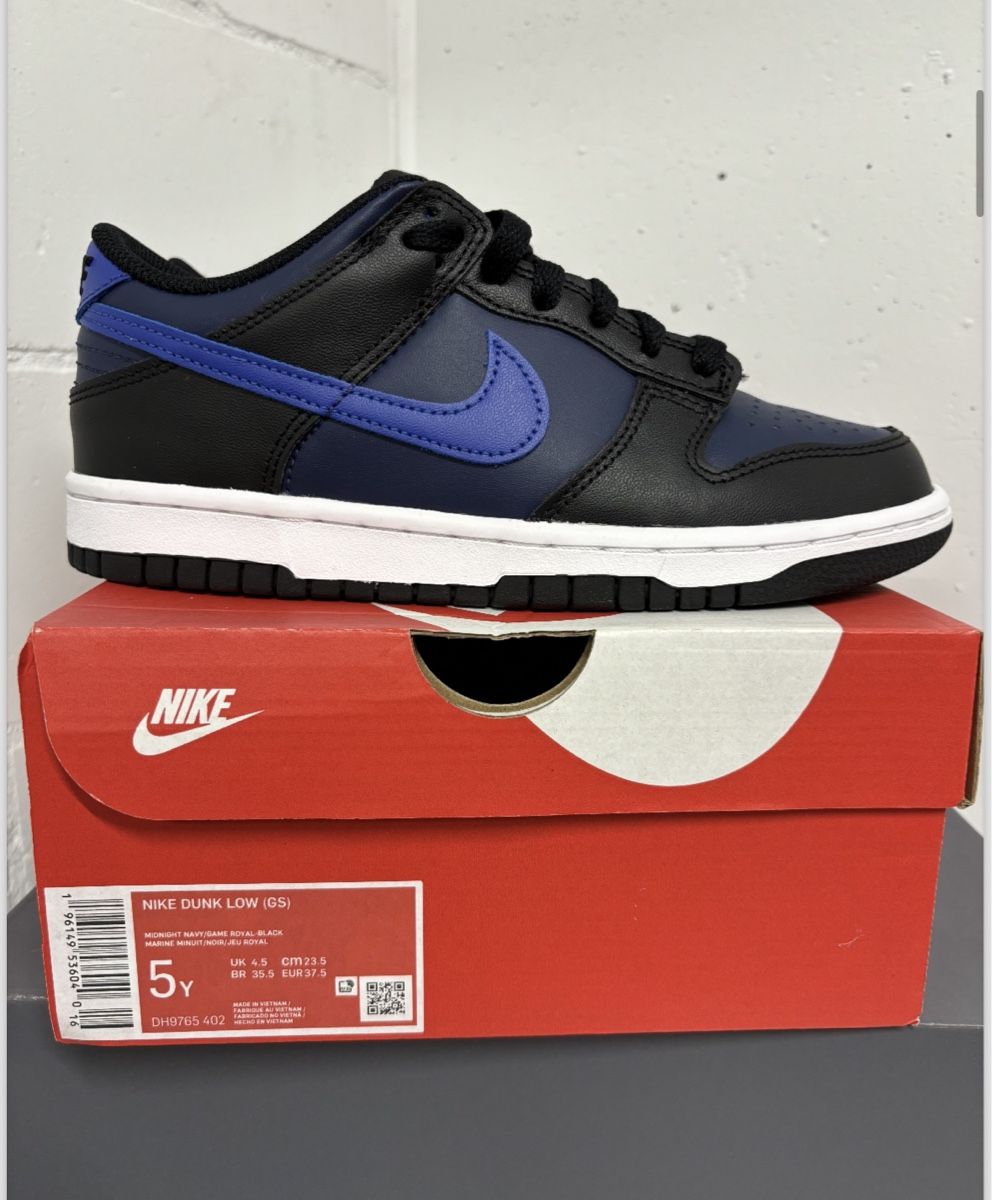 Herrenschuhe: Nike Dunk Low schwarz/blau – Neu (gemäss Beschreibung) aus Zürich von Lee_z8vs