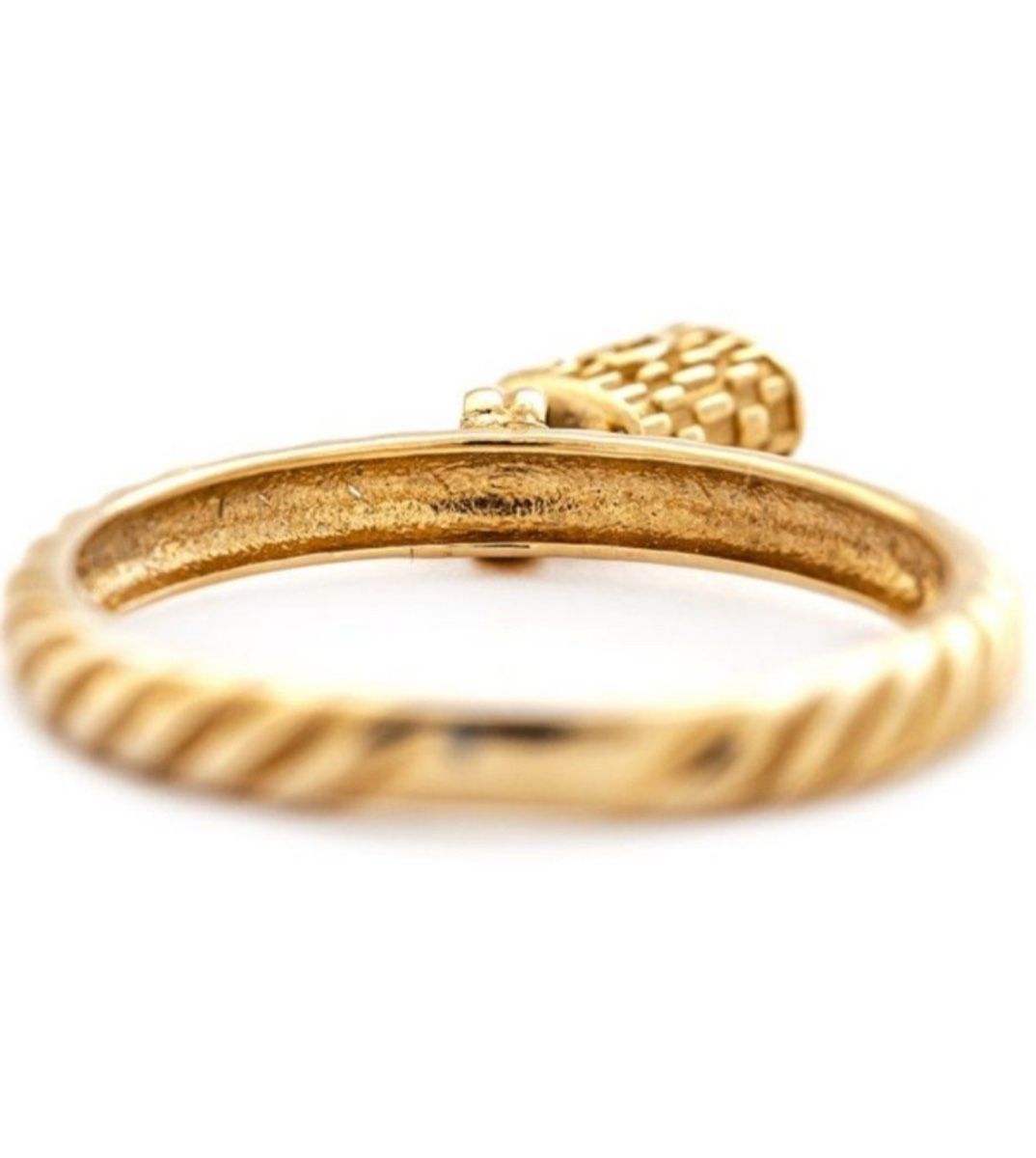 Anelli: Herziger Ring mit Schloss 14k Gelbgold – Nuovo (secondo la descrizione) da Untersiggenthal venduto da TimeandShine 6