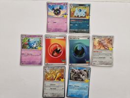 8 Pokémon cards - 30th Celebrations - EN - Ab 1