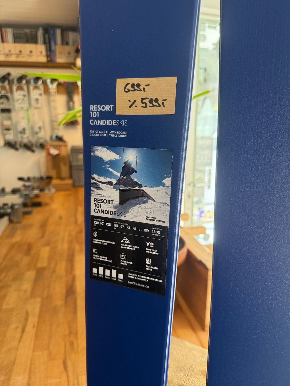Sci: Candide Skis Resort101 173cm – Nuovo e nell'imballaggio originale da Andermatt venduto da Made_In_Andermatt 1