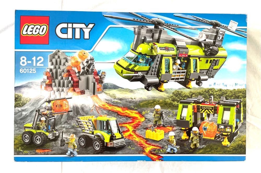 Lego 60125: Volcano Heavy-Lift Helicopter (Neu und originalverpackt) in ...