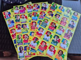 Sticker Bögen WM 2022 Panini, NICHT zum einkleben