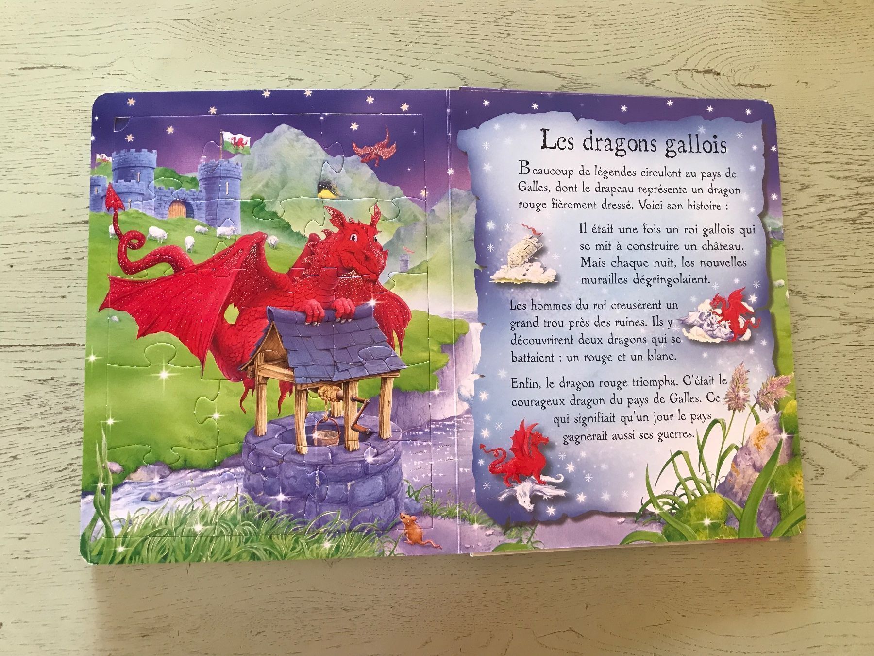 Puzzle: Livre 6 puzzles dragons – Usato da Chêne-Bougeries venduto da Assouille 1