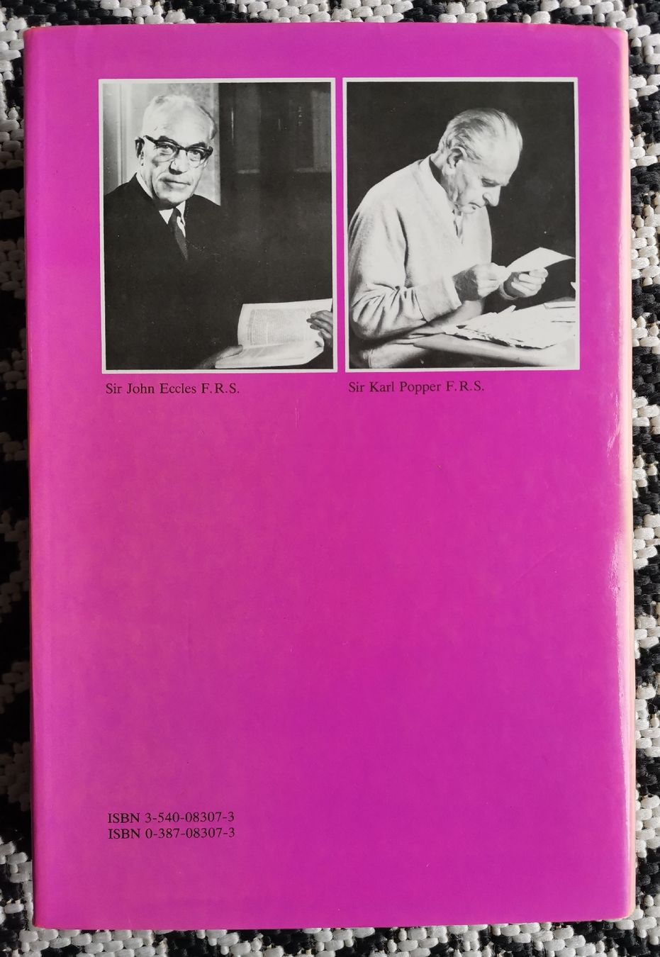 Libri: The Self and Its Brain - Popper/Eccles – Usato da Bottighofen venduto da andax 1
