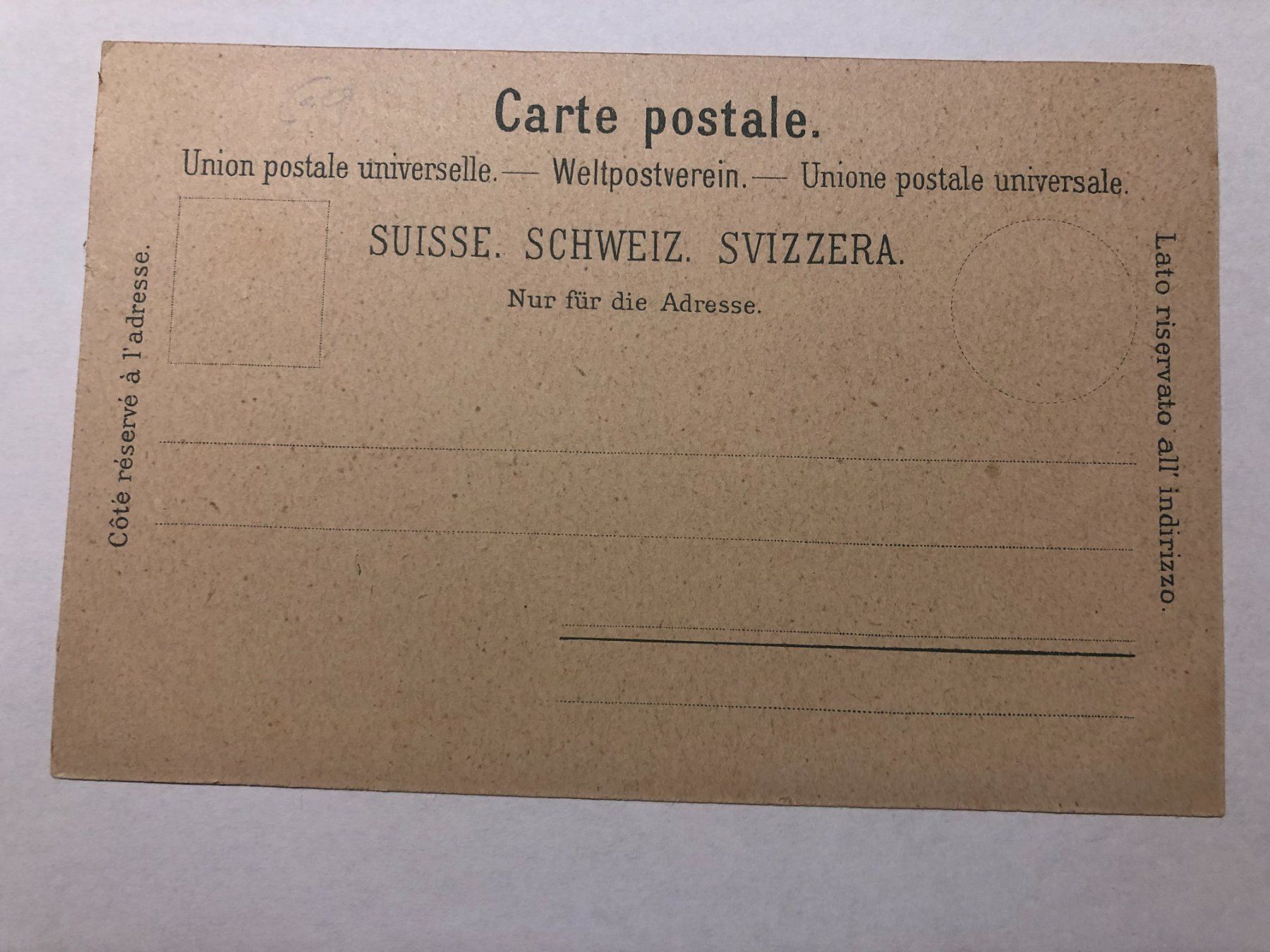 Cartoline postali: Grindelwald Wetterhorn Gletschers – Usato da Pfäffikon ZH venduto da Waltoversand 1