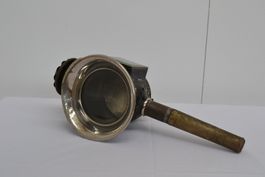 Antike Kutscheenlampe gebraucht mit Spiegel Glas