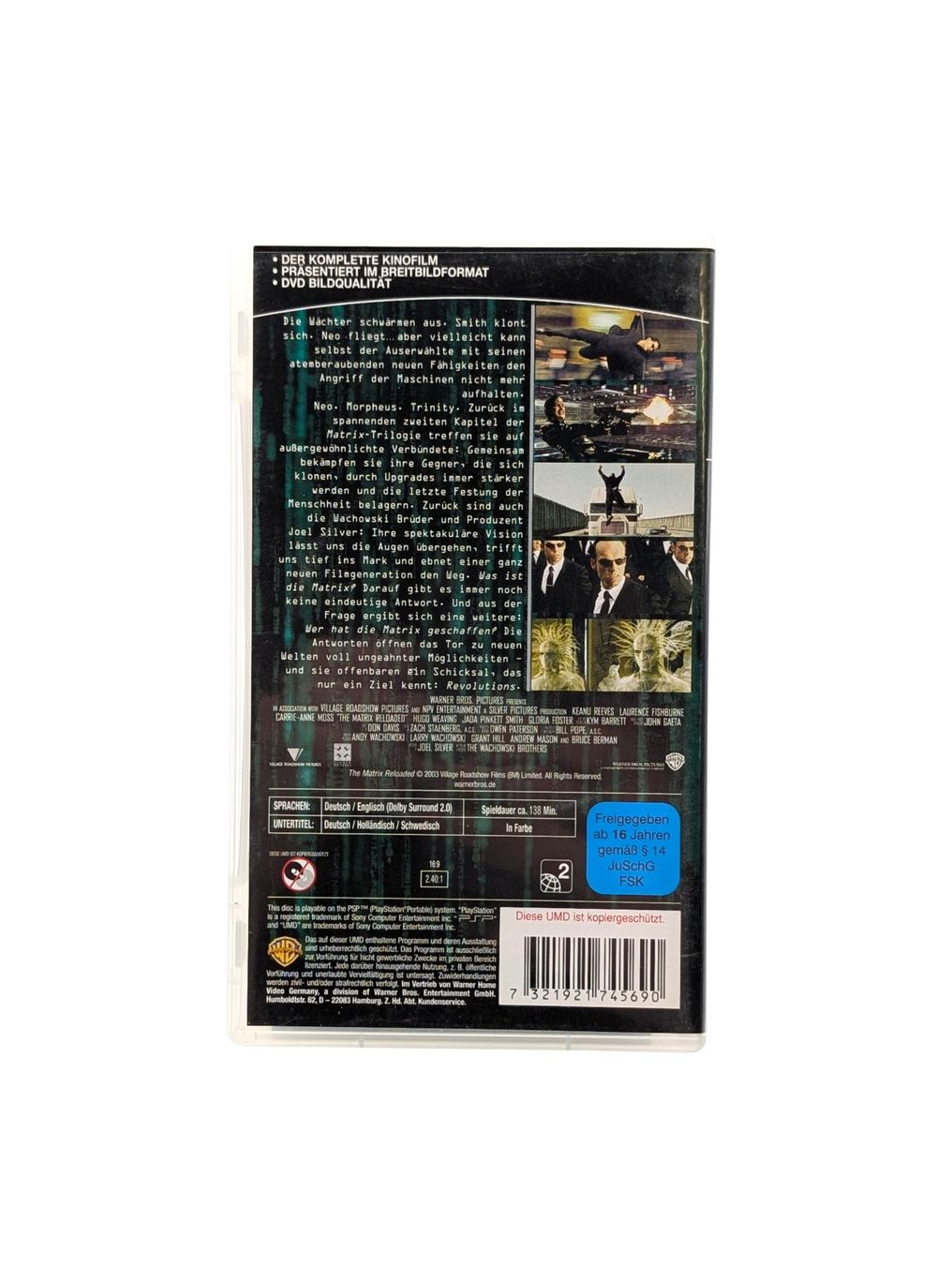 Sony Giochi: UMD Video Matrix Reloaded (PSP) – Usato da Domat/Ems venduto da IsseldorsShop 1