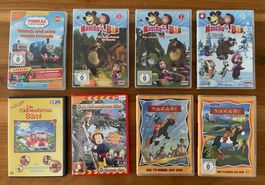 8 Kinder-DVD‘s
