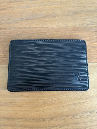 Porte-cartes noir Louis Vuitton