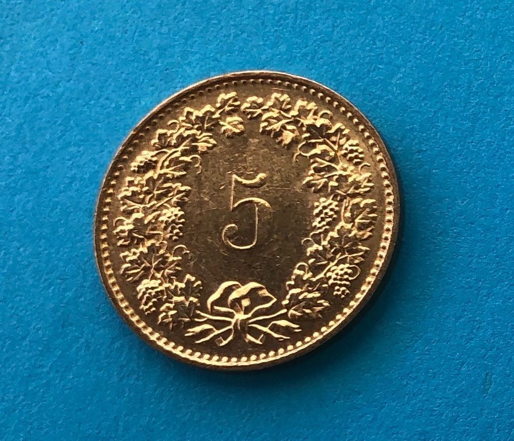 Toutes les monnaies: 5 Rappen 1981 – D'occasion à Niederglatt ZH par Viktor1949 1