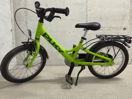 Children bike Puky green 16 inch used condition