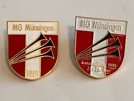 2 Pin MG Münsingen Musikgesellschaft