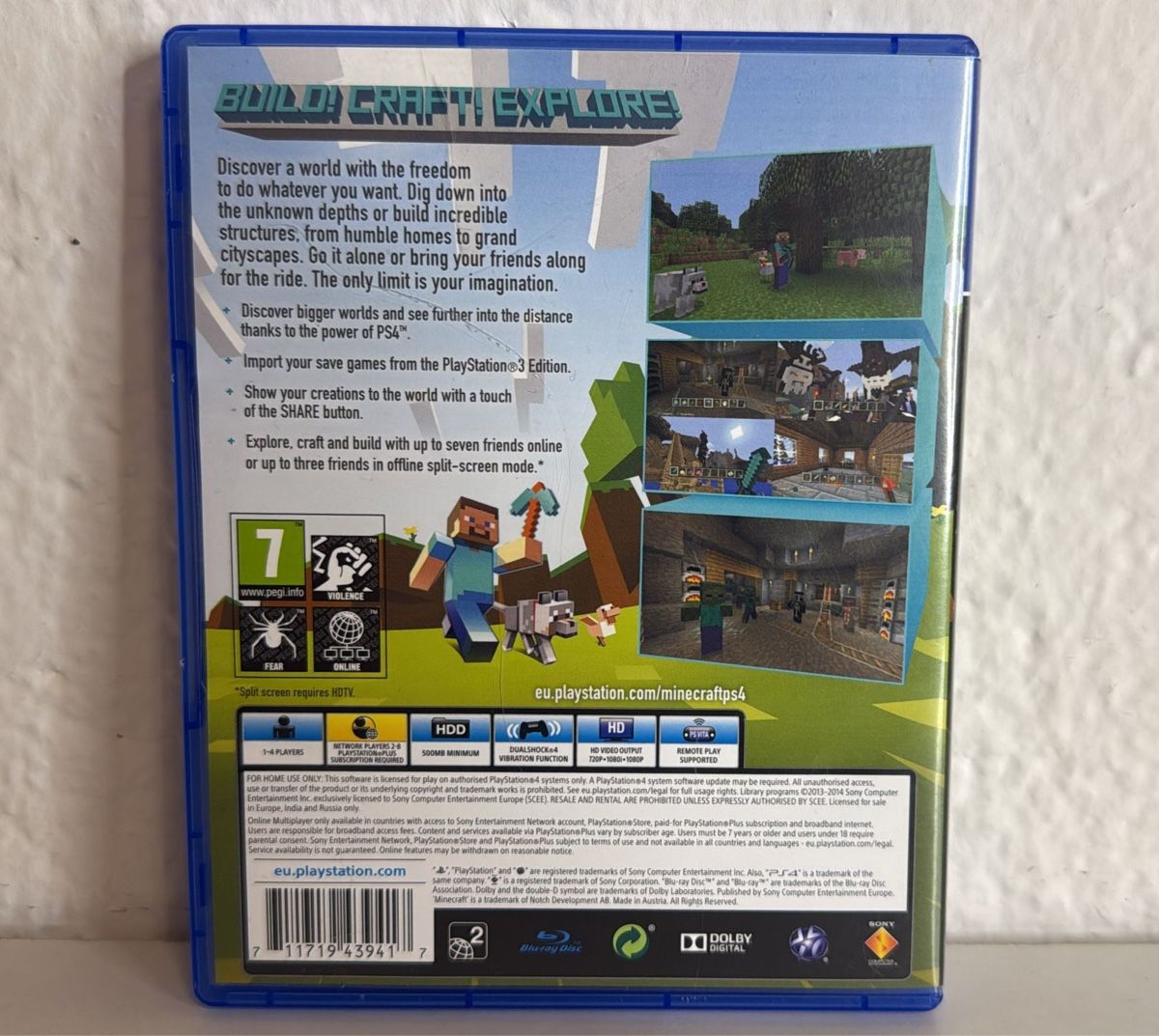 Sony Jeux: Minecraft PlayStation 4 Edition - PS4/PS5 game – D'occasion à Ehrendingen par bubulence 1