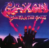 Saxon – Power & The Glory - Blue/Purple Swirl