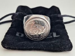 Diesel Herrenring Stainless steel - gebraucht