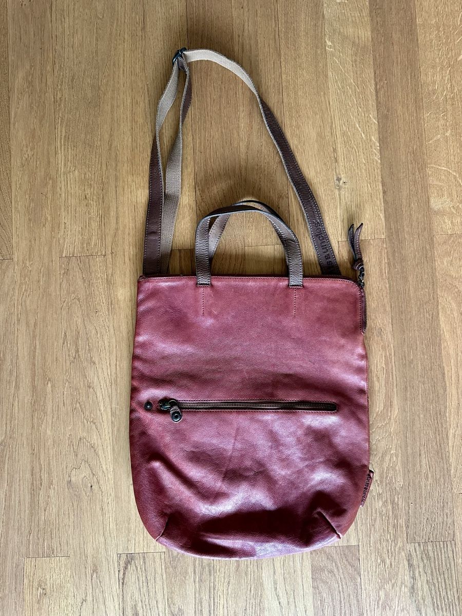Aunts & Uncles Taschen für Damen: Aunts & uncles Tasche, bordeauxrot, weiches Leder, – Gebraucht aus Bern von fluffy07 2