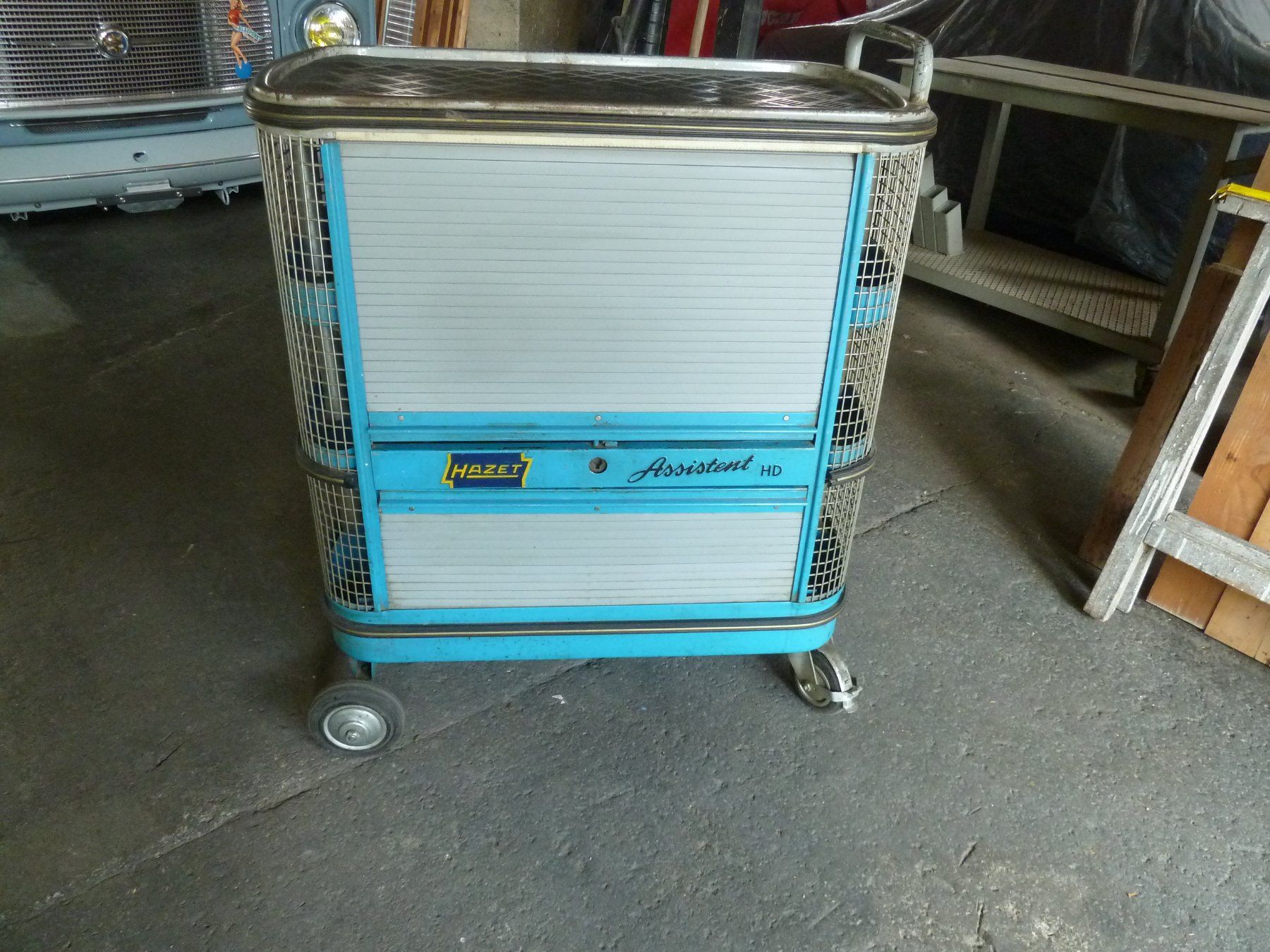 Hazet Tutti gli attrezzi: Vintage Werkzeugwagen Hazet Assistent HD – Usato da Aarwangen venduto da vintagehandel 1