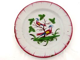 Assiette les Islettes Luneville début 19eme Teller 23 cm