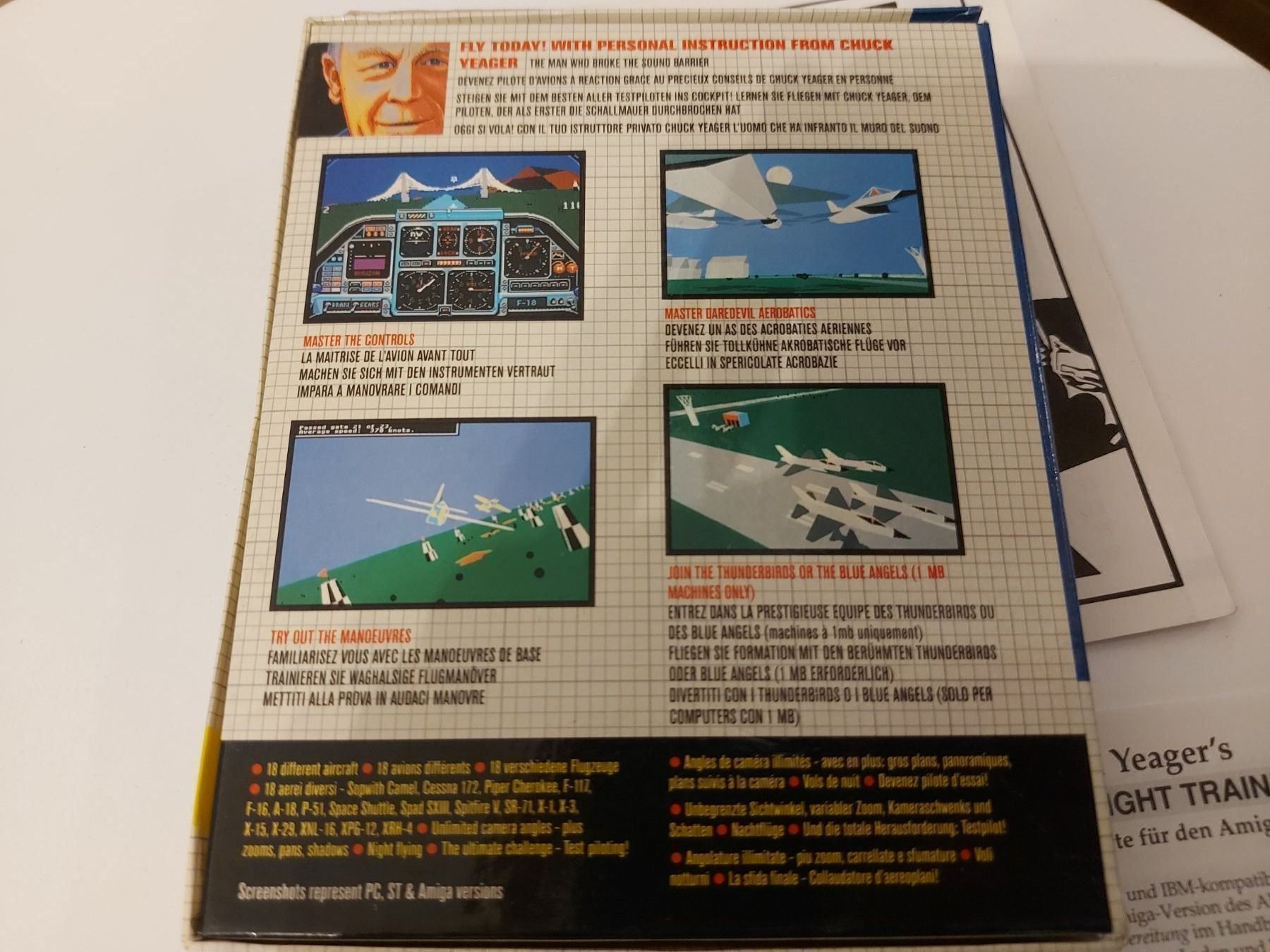 Giochi: Chuck Yeagers Amiga OVP – Usato da Aarau venduto da Kaesekuchen2000 3