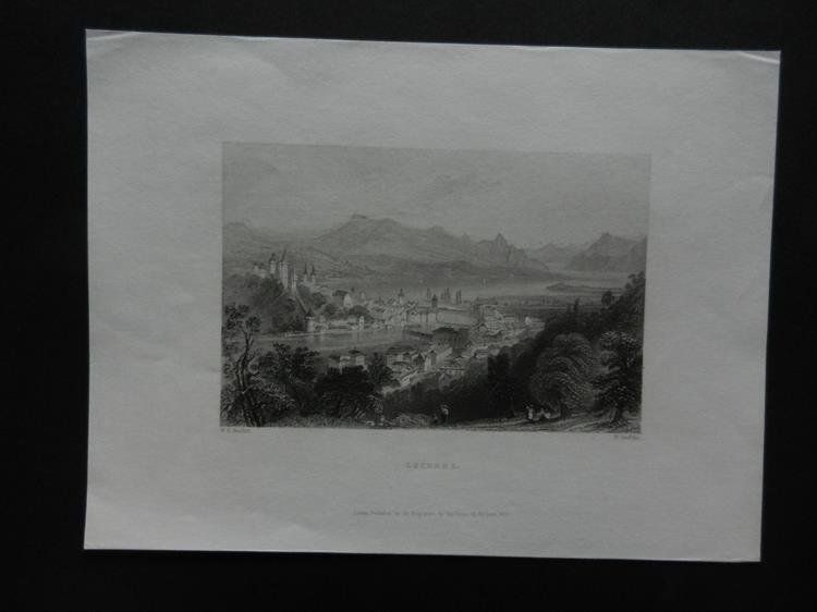 Incisioni: Luzern von Bartlett – Usato da Risch venduto da Rischli15