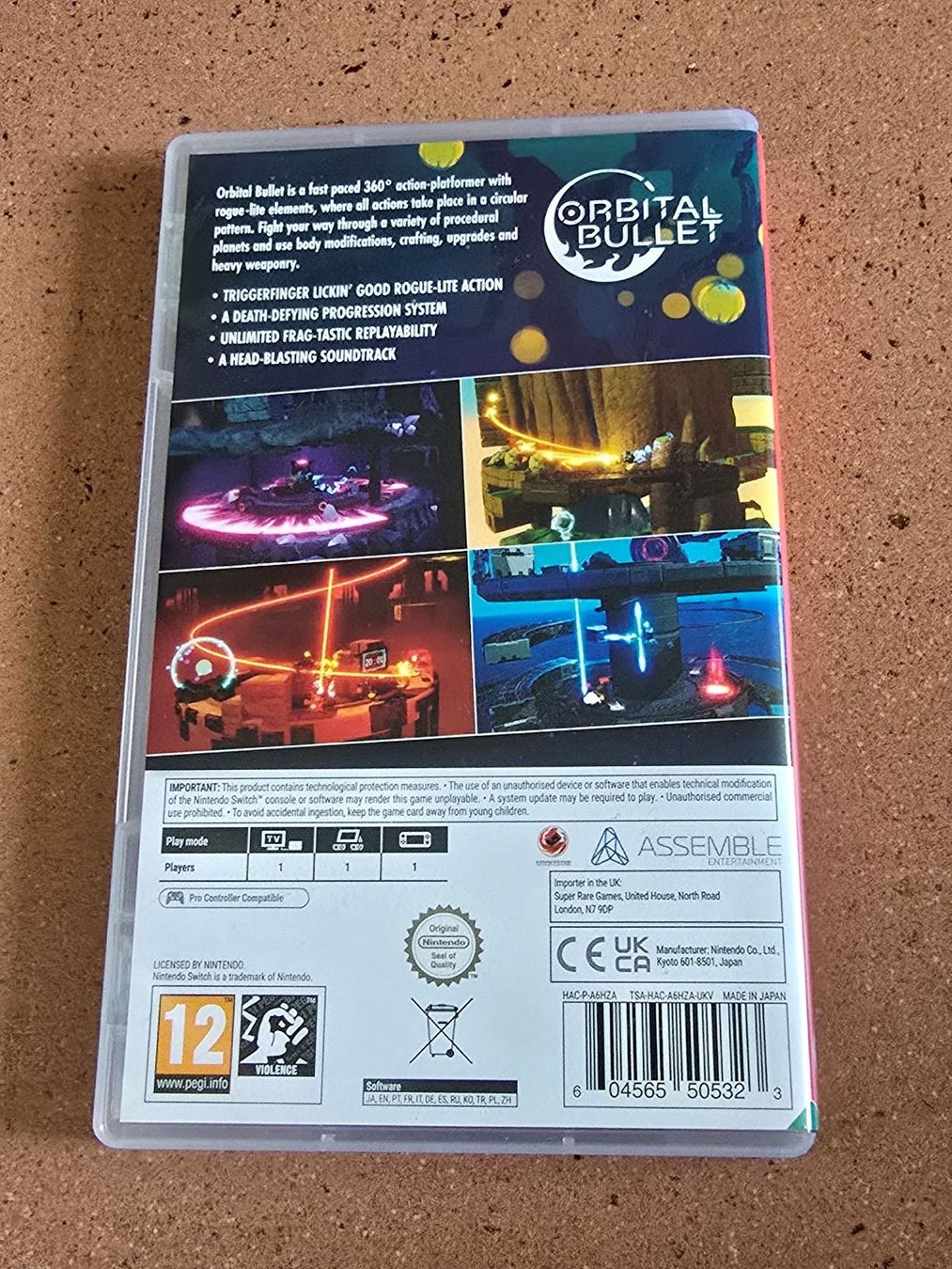 Jeux: Orbital Bullet SRG Switch Top Zustand – D'occasion à Steinhausen par Oli_1981 1