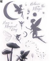 Neues Set Motivstempel Feen 10.5x15.5 cm NEU
