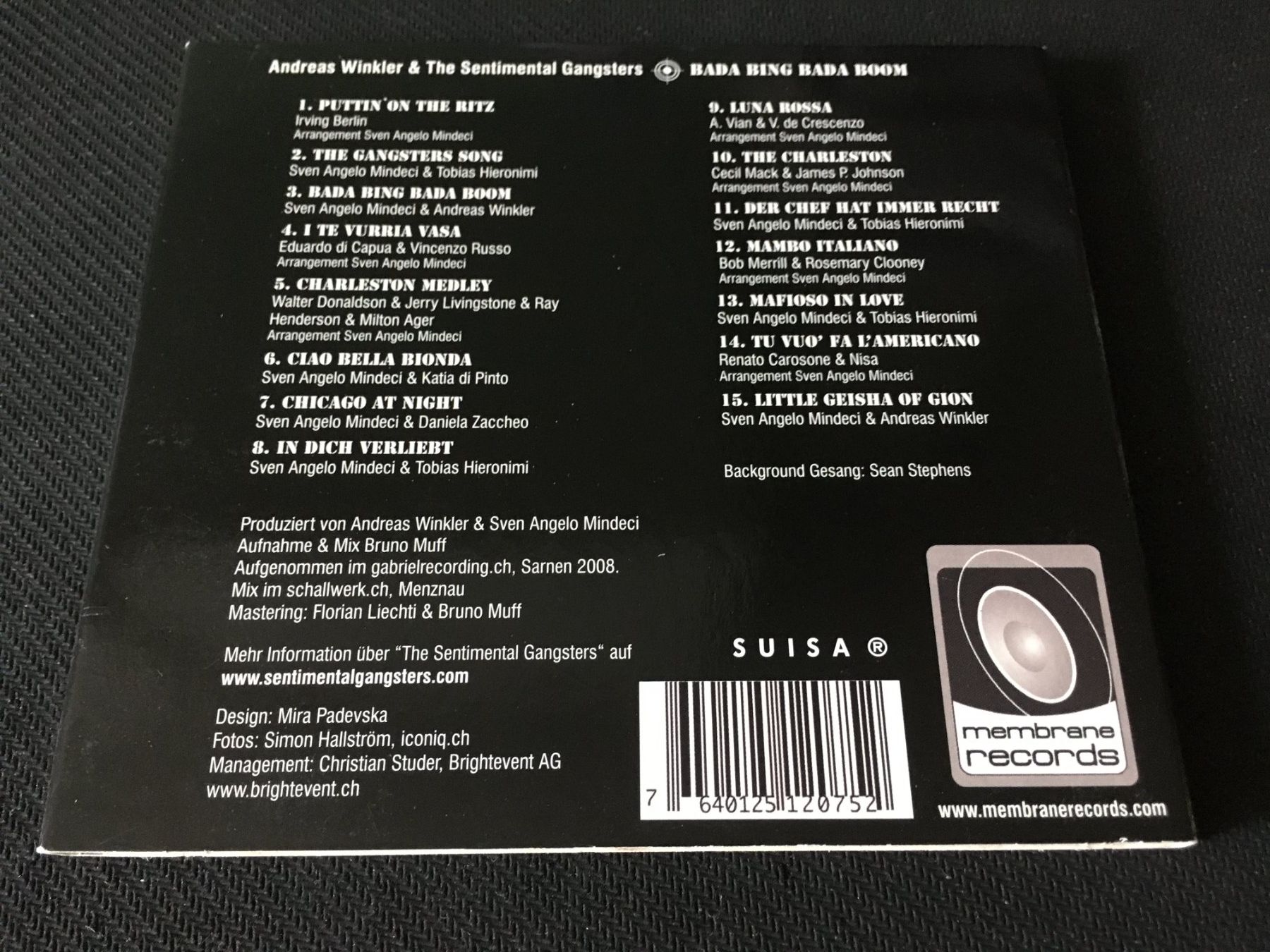 CD: Andreas Winkler - Bada Bing Bada Boom -CD- Digipak – Usato da St.Gallen venduto da MedienJoe 2