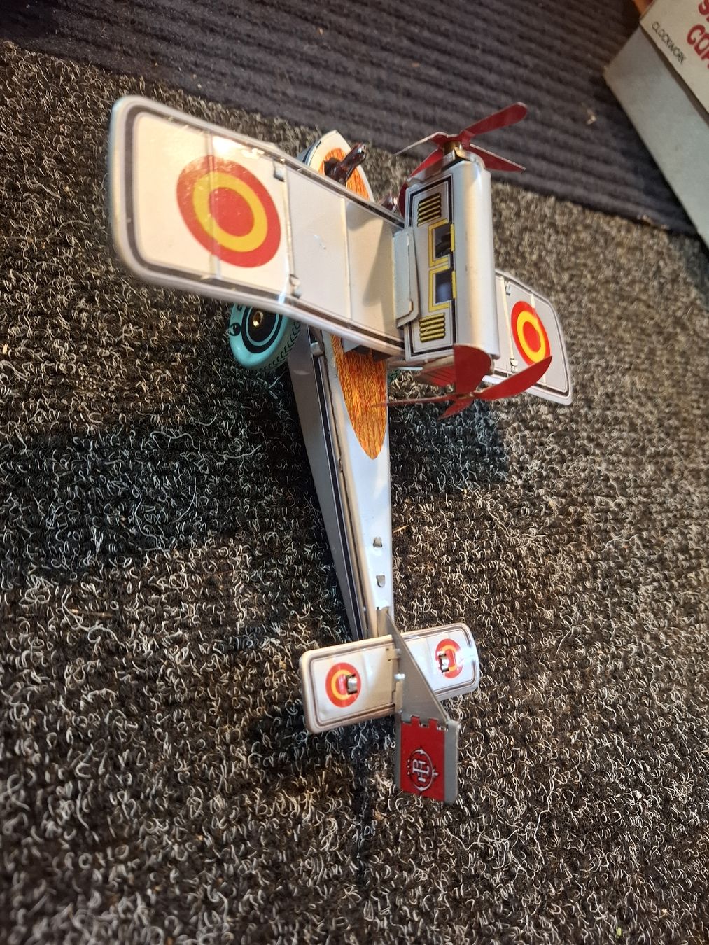 Modellbausätze & Standmodelle: Aereo in latta giocattolo vintage – Defekt aus Motto Blenio von Vigio 3