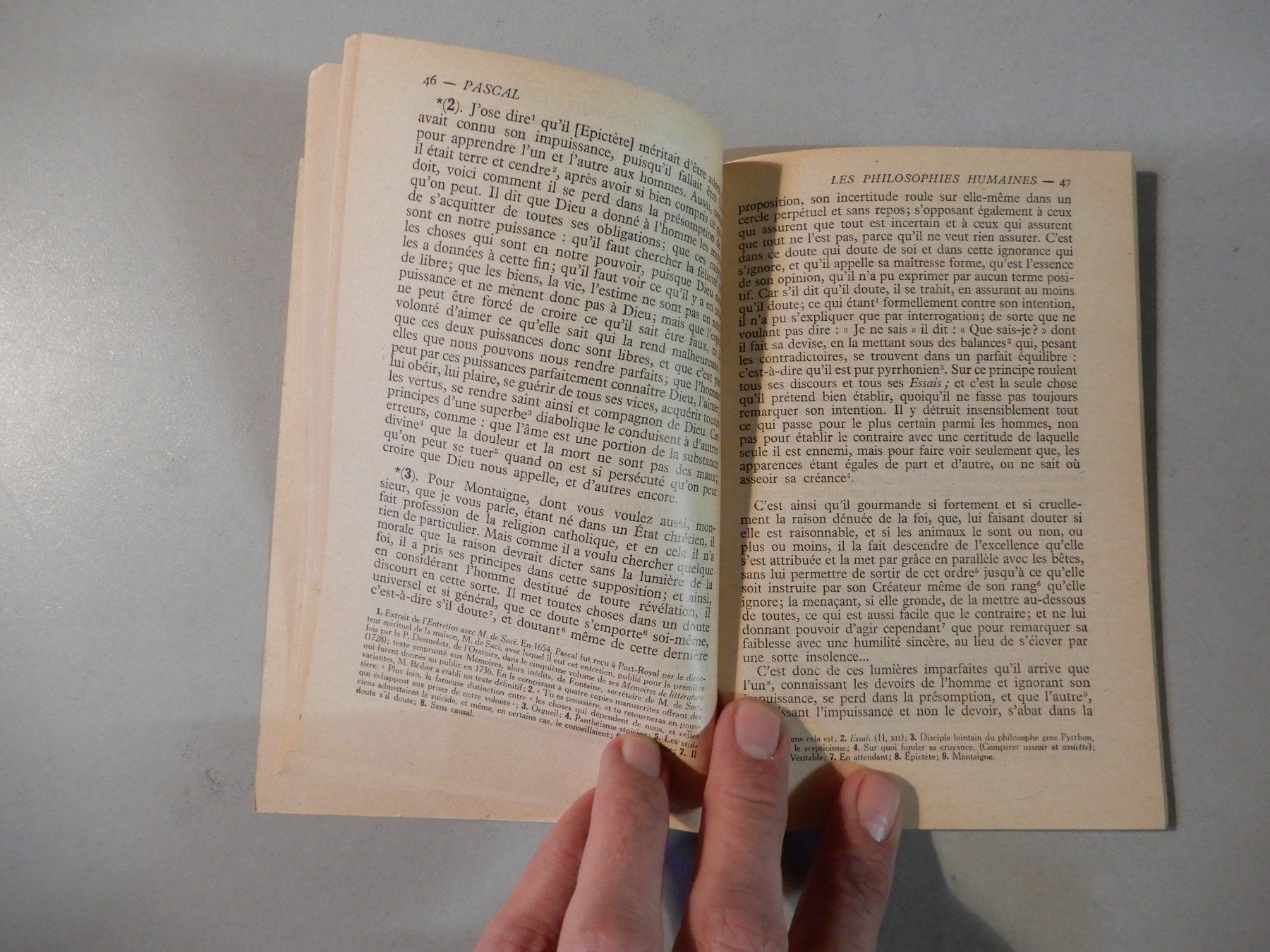 Libri: Pascal - Pensées et Opuscules - Klassiker – Usato da Erstfeld venduto da Mario_boe0 6