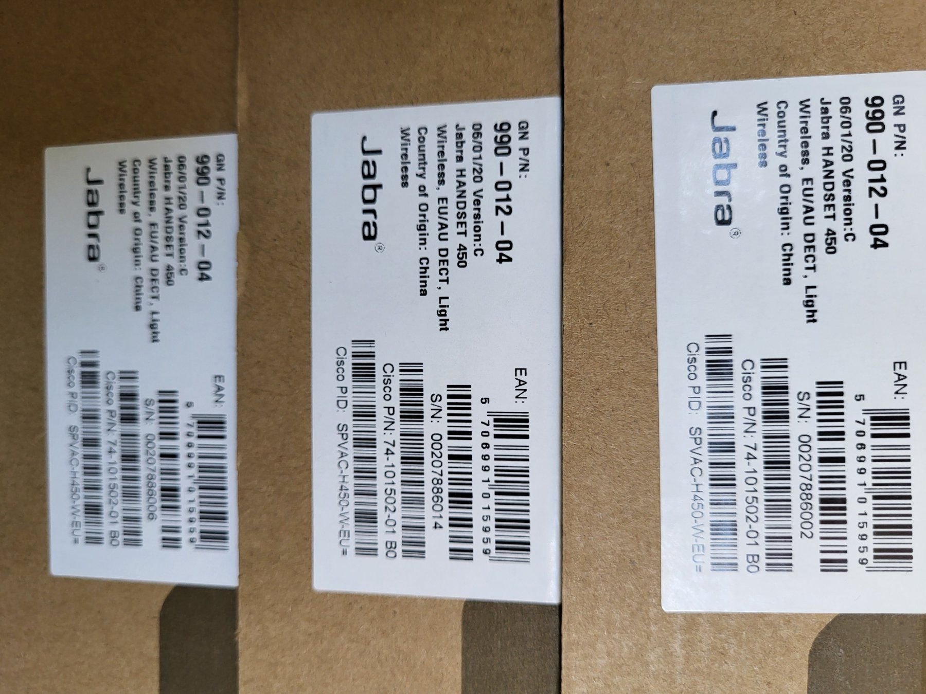 Téléphones: Jabra Handset 450 (Light) – Neuf avec emballage d'origine à Basel par LabLoop_Supply 1