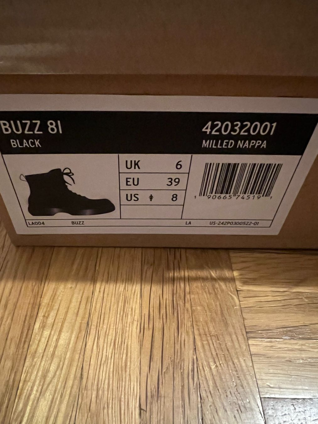 Dr. Martens Scarpe da donna: Dr. Martens BUZZ - Black 39 – Usato da Monthey venduto da Black-Cockatoo 2