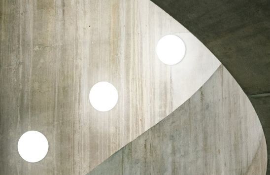 Lampade: Perdix Aufbauleuchte Circle 2.0 Gehäuse weiss – Nuovo e nell'imballaggio originale da Rothenburg venduto da Lampenoutlet