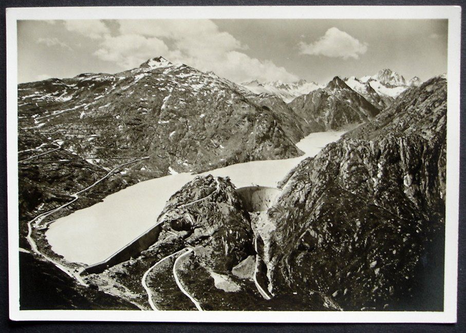 Cartoline postali: GRIMSEL Spitallammsperre - Seeufereggsperre – Nuovo (secondo la descrizione) da Jona venduto da philajona