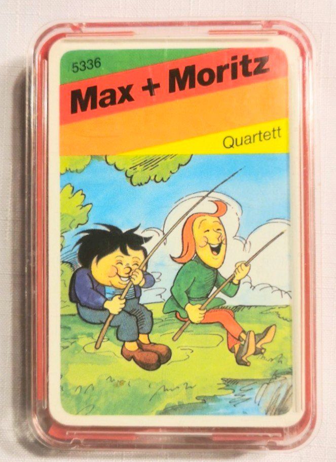 Carlit Giochi: Quartett Max + Moritz -Nr.5336 aus den 80s – Nuovo (secondo la descrizione) da Wängi venduto da ABIZONE-86