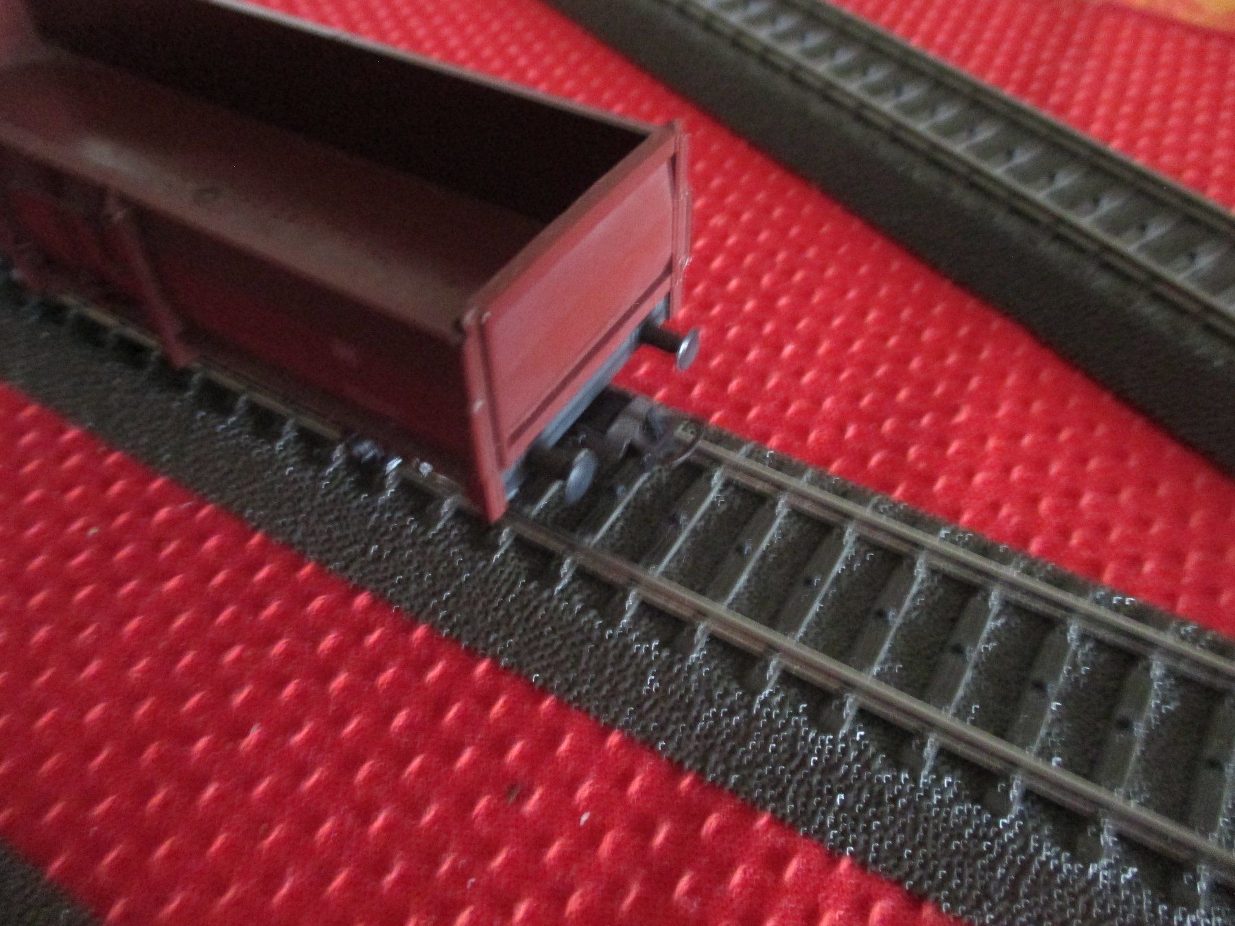 Roco Modellini di ferrovie: Roco Güterwagen H0 DC DB Omm52 – Usato da Breitenbach venduto da anti11 1