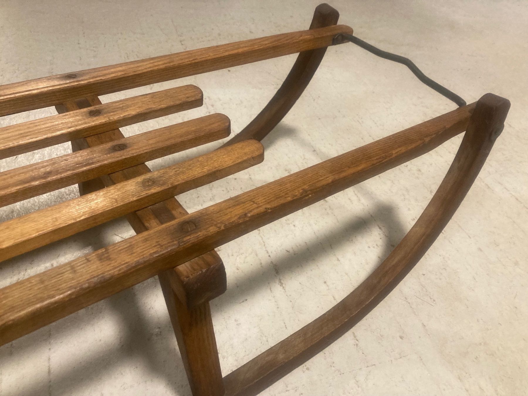 Schlitteln: Schlitten (S 0), alter Deko Schlitten – Gebraucht aus Menziken von fiat-500 4