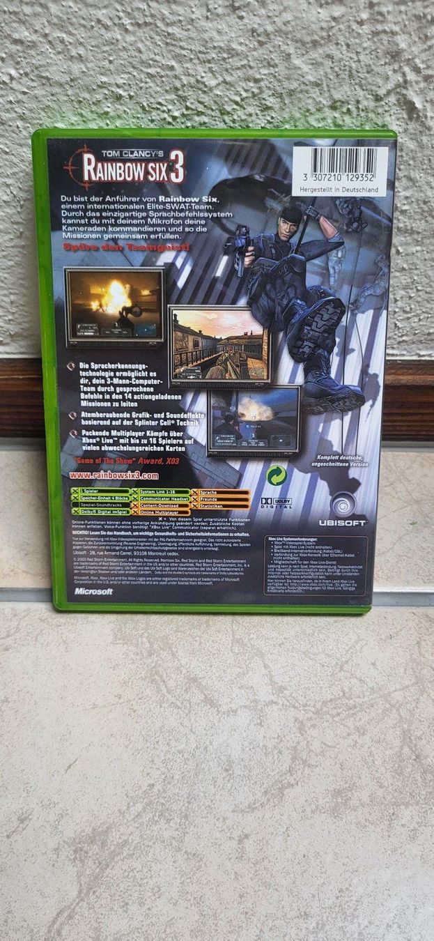 Microsoft Spiele: Xbox - Rainbow Six 3 – Gebraucht aus Münsingen von Heroism2010 1