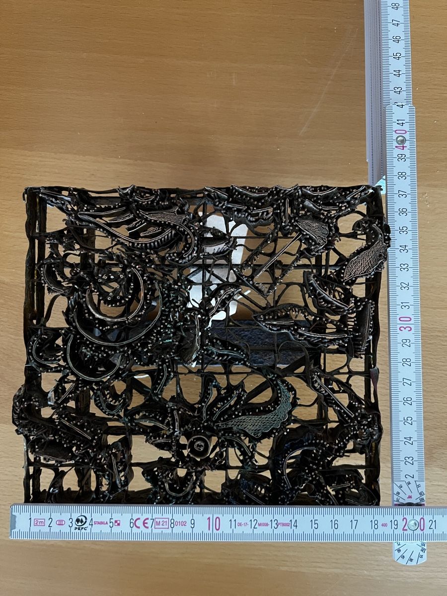 Sculture & Statue: Batik Kupferstempel  Java Textilien Indonesien Asien UNESCO – Usato da Moehlin venduto da Balirain 7