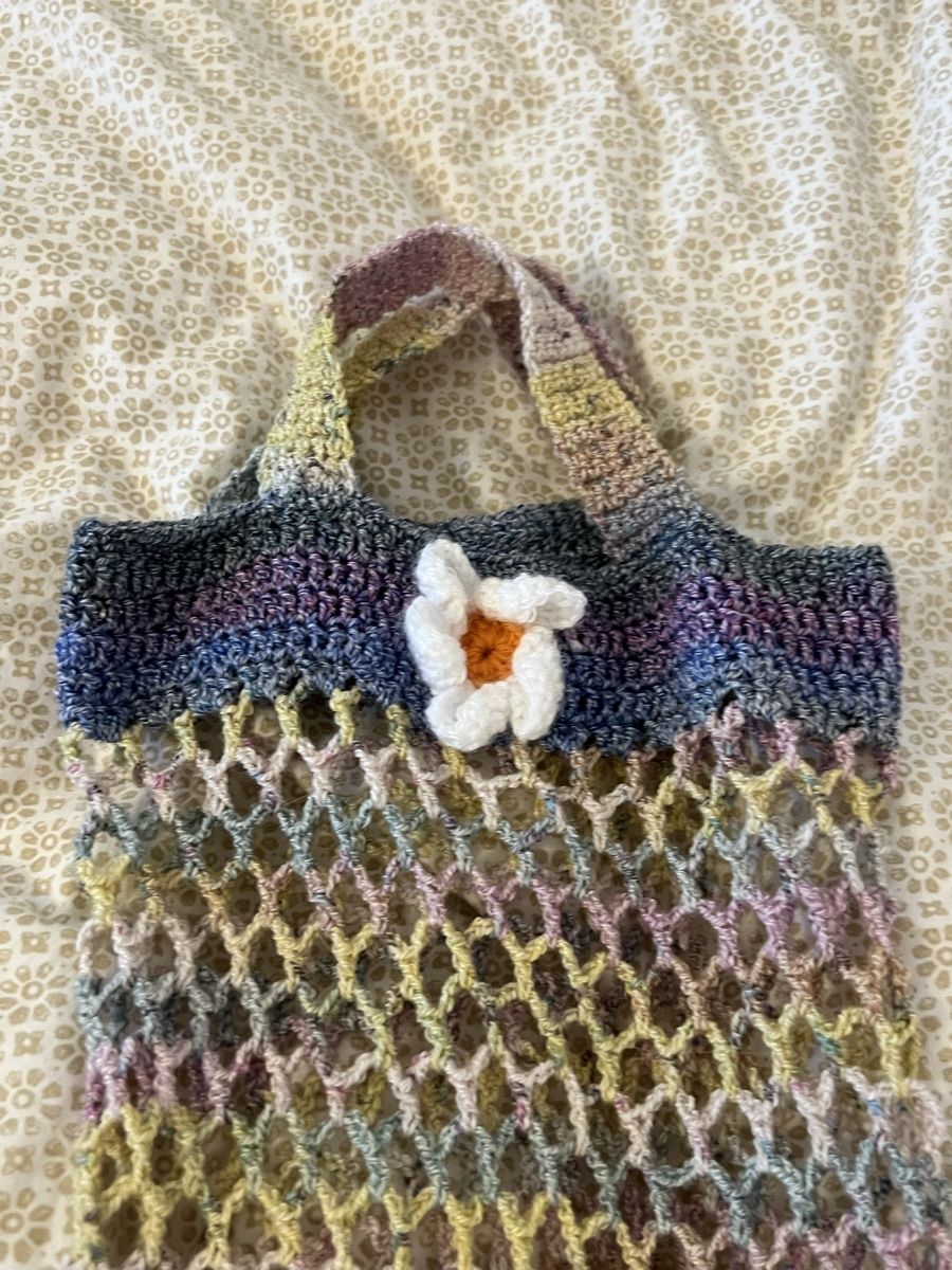 Taschen: Vintage Boho Häkeltasche Einkaufstasche Netzbeutel – Neu (gemäss Beschreibung) aus Luzern von Woodbee44 2